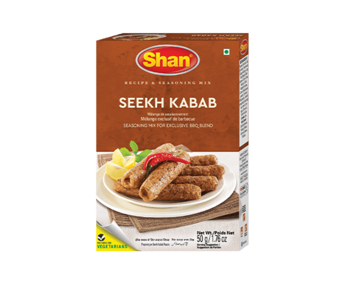 SHAN SEEKH KABAB BBQ 50G